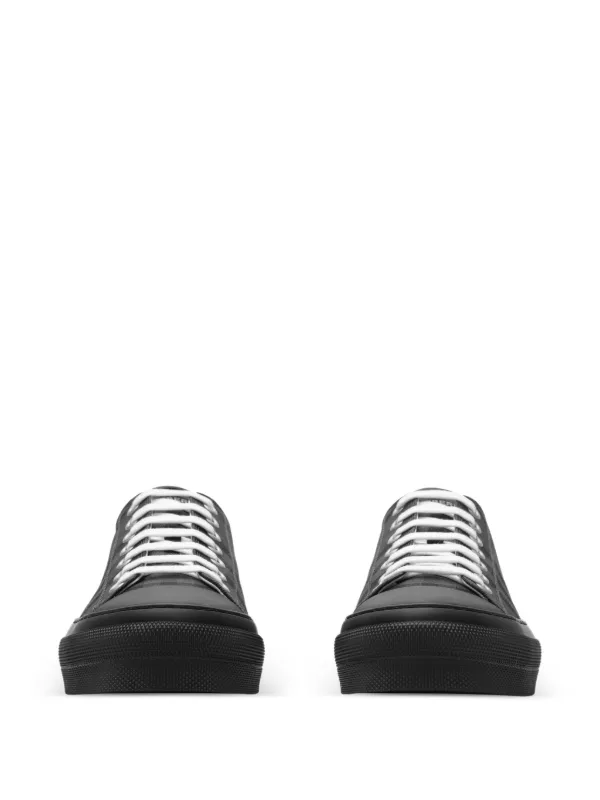 Burberry Check nylon-blend Sneakers | Black | FARFETCH
