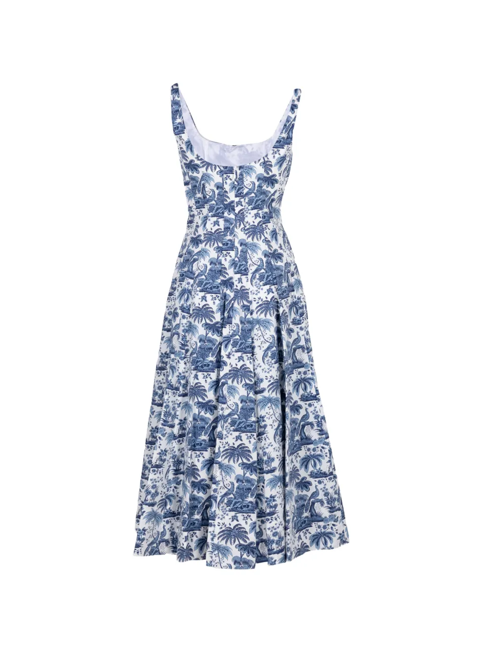 STAUD Midi-jurk Blauw