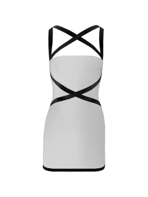 Contessa Mills cross-strap mini dress