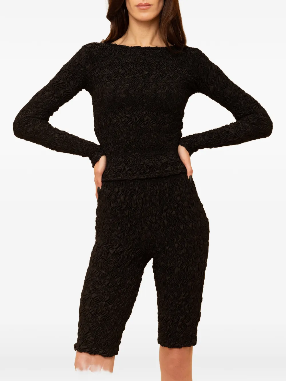 Contessa Mills Blair long-sleeve T-shirt - Nero