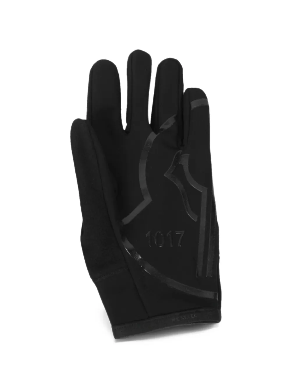 Moncler 1017 ALYX 9SM logo-print gloves Zwart