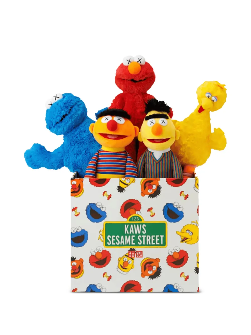 ぬいぐるみ KAWS Sesame Street Uniqlo Plush Toy 36325358_68615201_1000.jpg