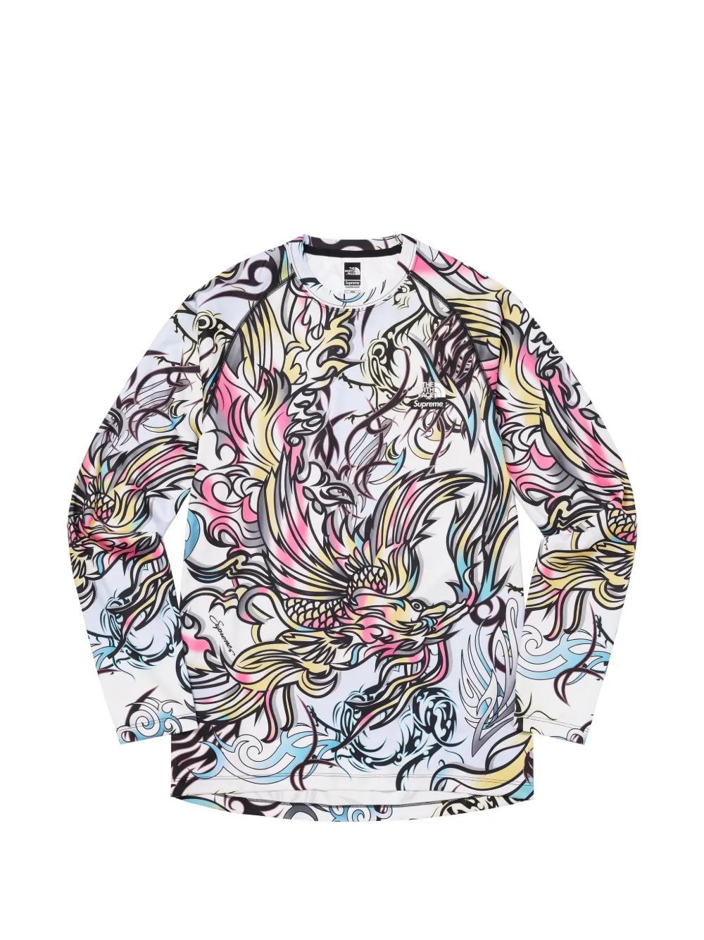 Supreme x The North Face crew-neck base layer Wit