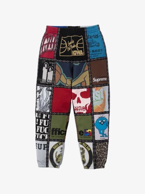 Supreme Number (N)ine patchwork track pants