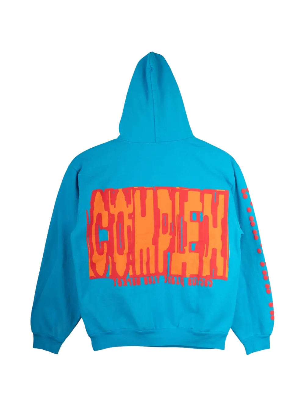 Travis Scott x ComplexCon Willy Wonka hoodie met grafische print Blauw