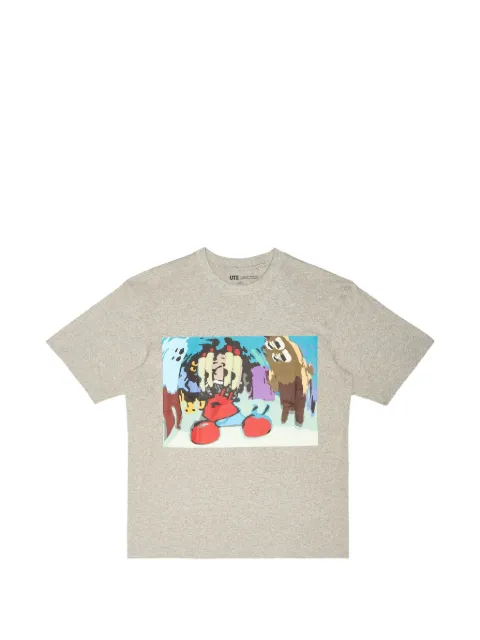 Travis Scott x Cactus Plant Flea Market x Uniqlo Spongebob Squarepants graphic-print short-sleeved T-shirt