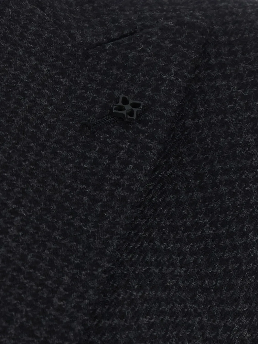 Tagliatore houndstooth-pattern blazer Grijs