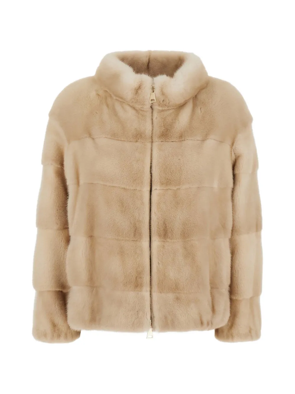 Suprema panelled zip-up coat