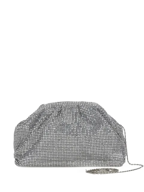 TWENTY FOURHAITCH bolsa de mano Petra fruncida con detalles de cristal