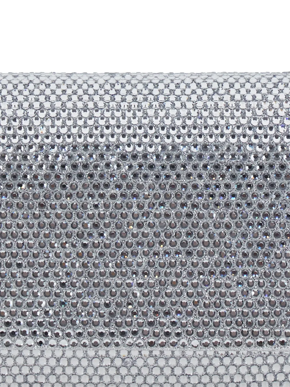 TWENTY FOURHAITCH Clutch verfraaid met kristallen Zilver