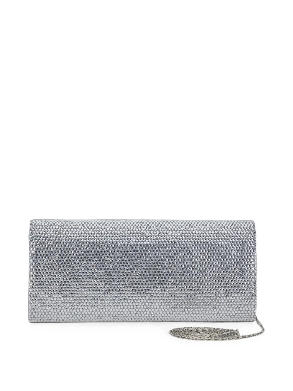 TWENTY FOURHAITCH Clutch verfraaid met kristallen Zilver