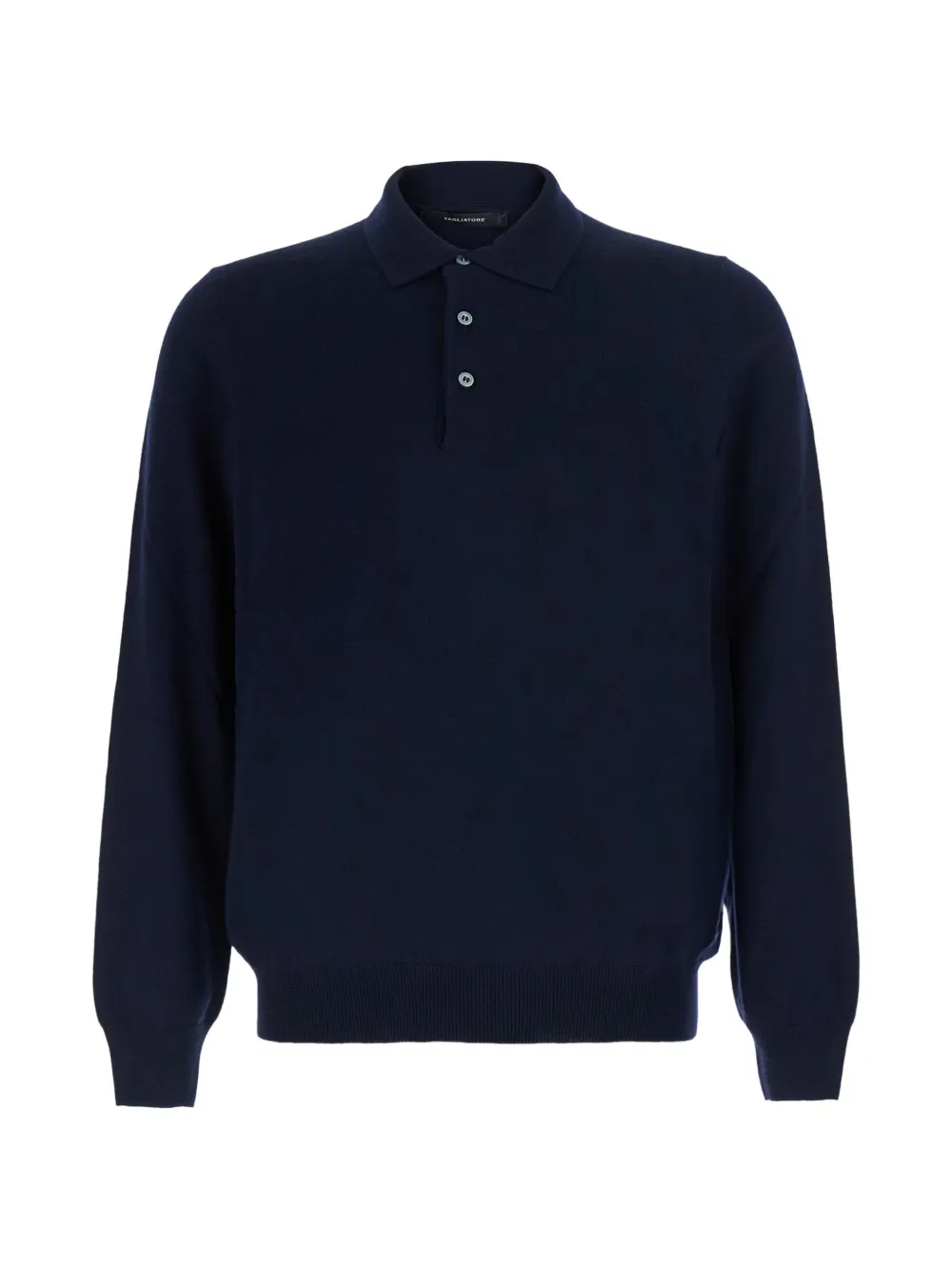 Tagliatore button-fastening knitted sweater - Blu