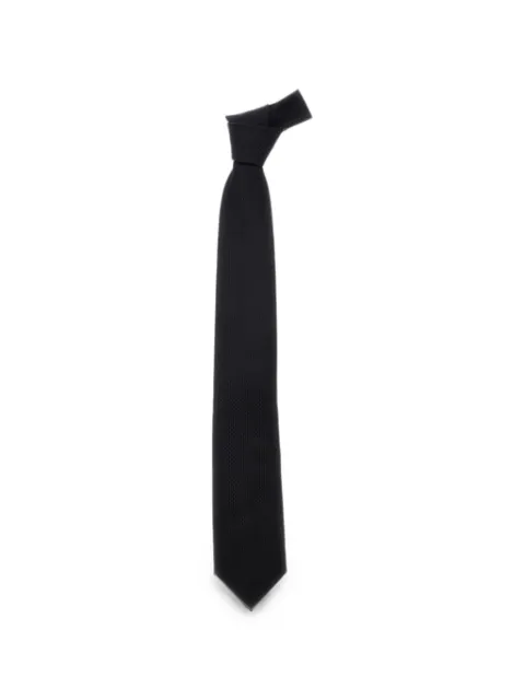 TOM FORD houndstooth silk tie