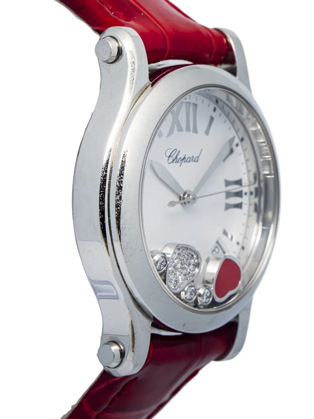  Chopard Pre-owned Reloj Happy Sport De 35 Mm - Blanco 