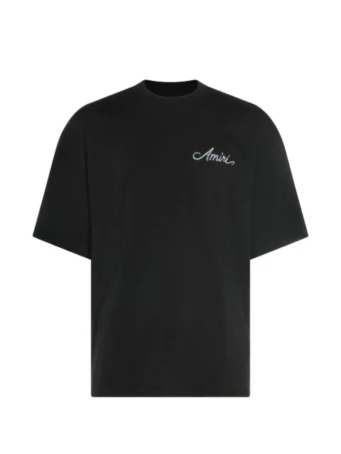 AMIRI logo-embroidered T-shirt