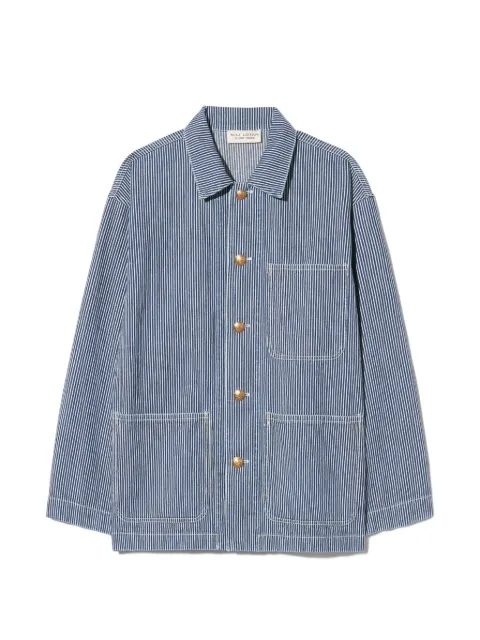Nili Lotan Franklin striped denim jacket