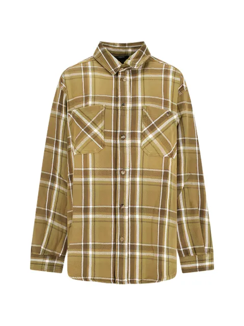Destin check-pattern chest-pocket shirt