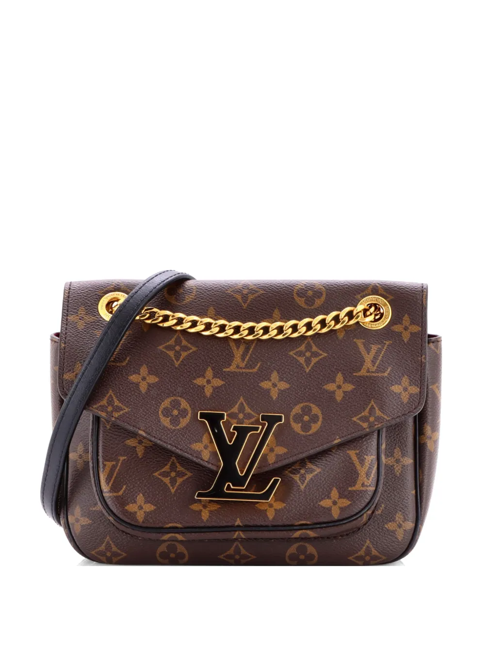 Louis Vuitton Pre-Owned Passy Handbag Monogram Canvas crossbody bag - Marrone