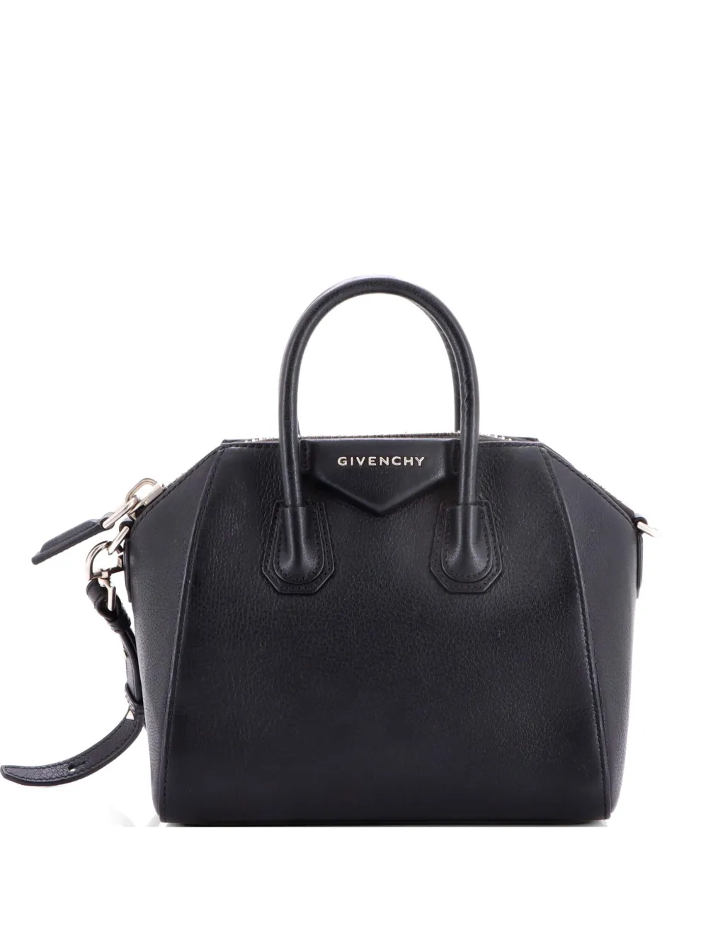Givenchy Pre-Owned Borsa a tracolla Antigona mini in pelle - Nero