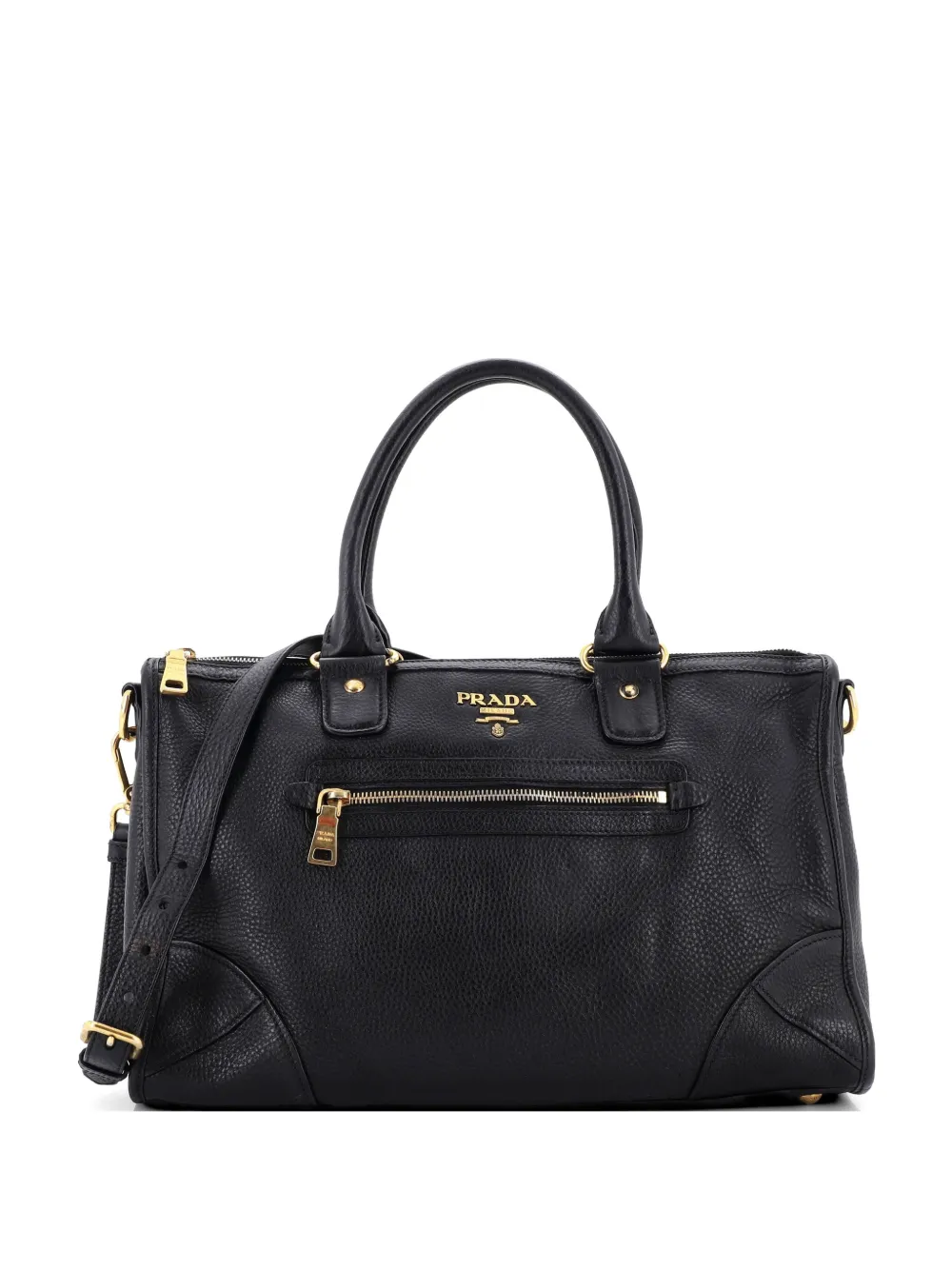 Prada Pre-Owned Borsa a tracolla convertibile - Nero