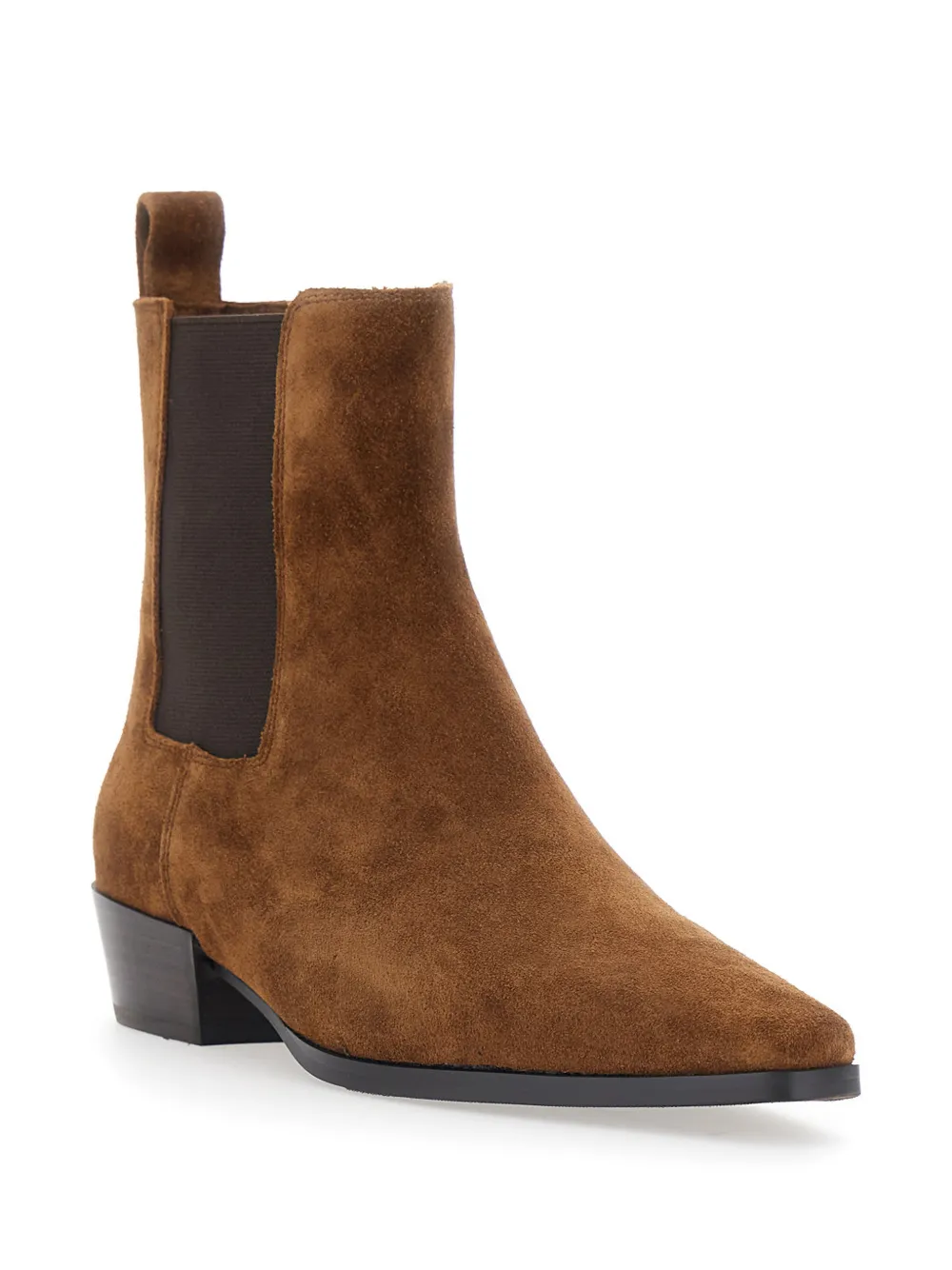 strategia shoes Suède Chelsea laarzen Bruin
