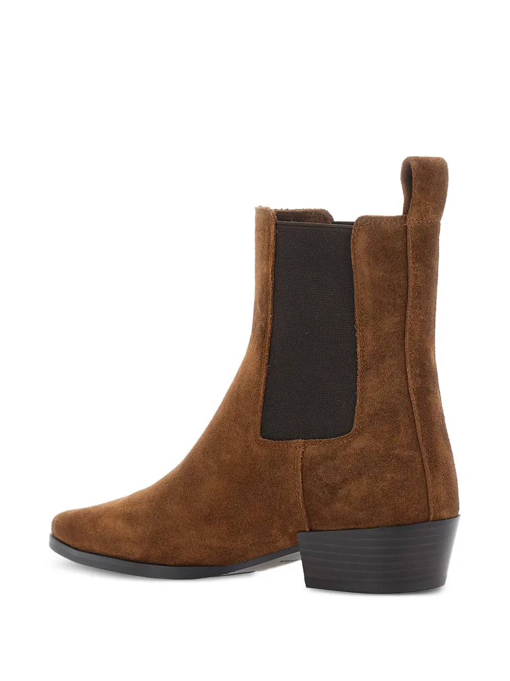strategia shoes Suède Chelsea laarzen Bruin