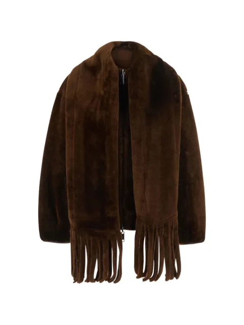 Urbancode fringe-detail reversible coat