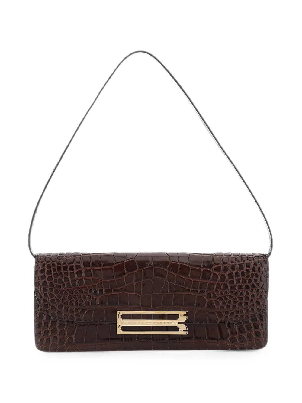 Victoria Beckham Dorian East-West shoulder bag - Marrone