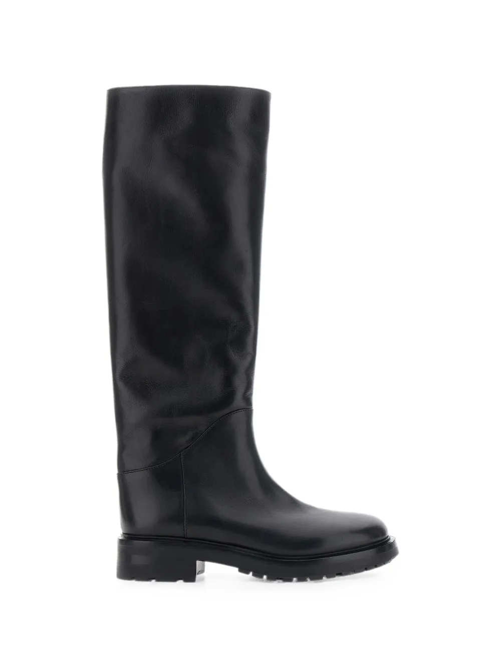 Strategia shoes Marengo leren knielaarzen Zwart