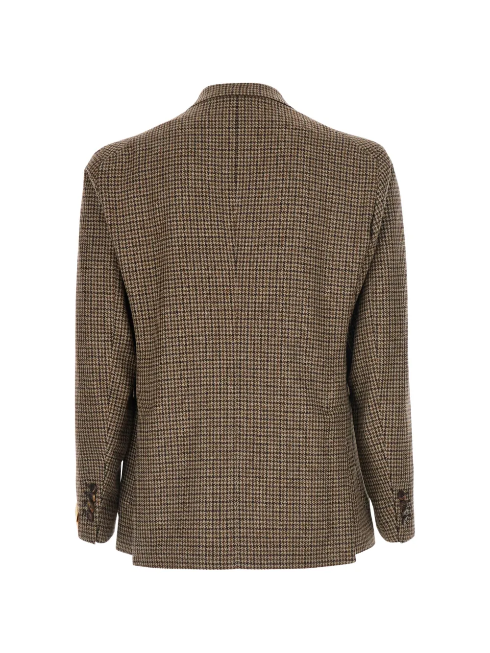 Tagliatore Monte Carlo blazer met pied-de-poule print Bruin
