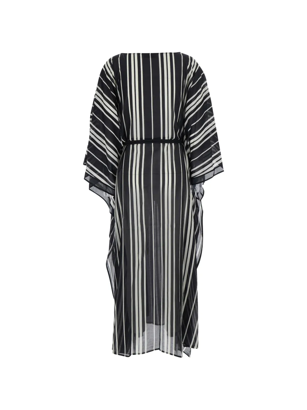 Tory Burch Gestreepte tuniek met ceintuur Zwart
