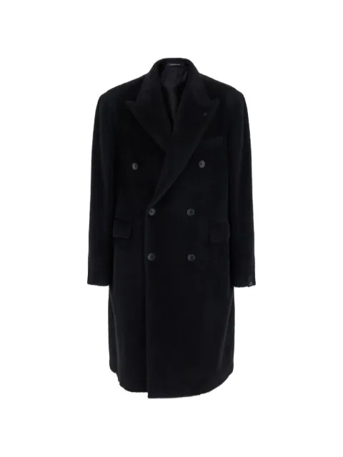 Tagliatore double-breasted peak-lapels coat