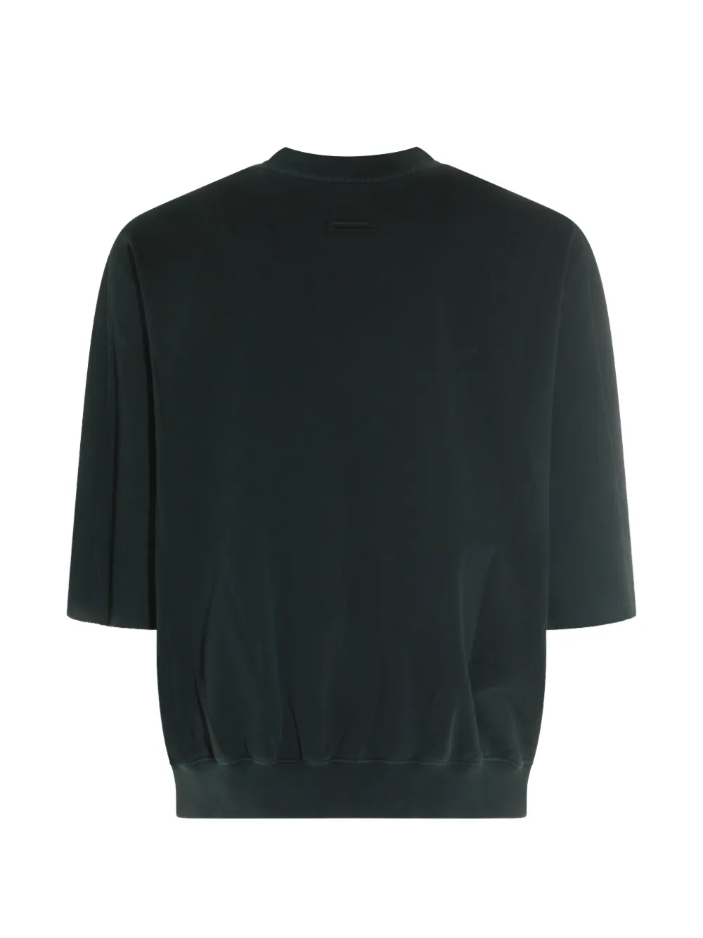 Fear Of God Trui met korte mouwen en logoprint Zwart