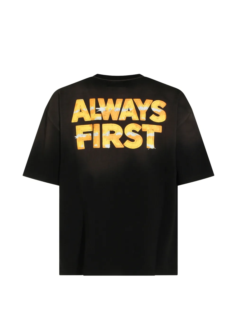 AMIRI MA oversized T-shirt met adelaar Zwart