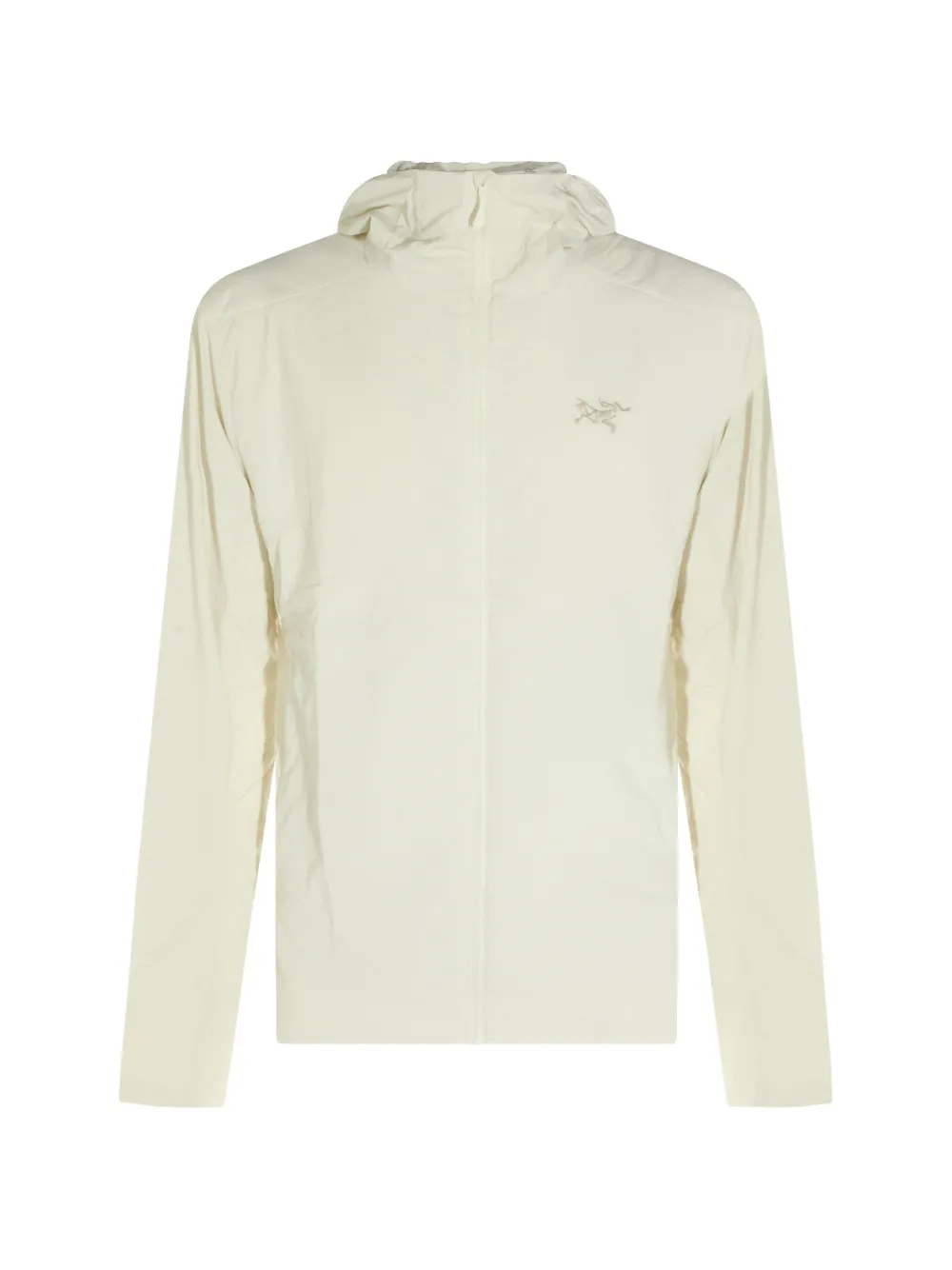 Arc'teryx logo-embroidered hooded jacket - Toni neutri