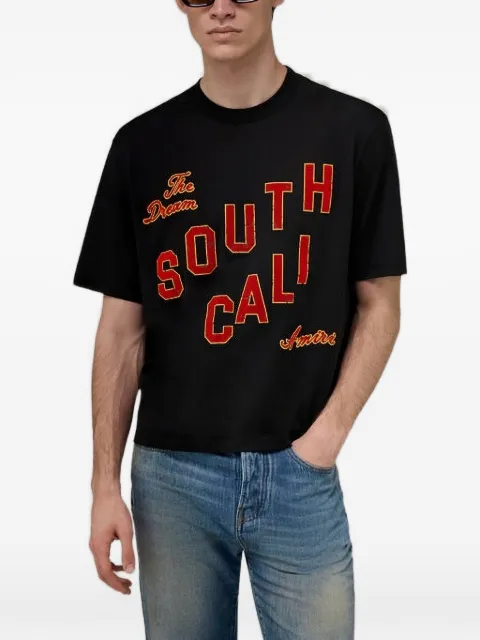 AMIRI playera con logo estampado