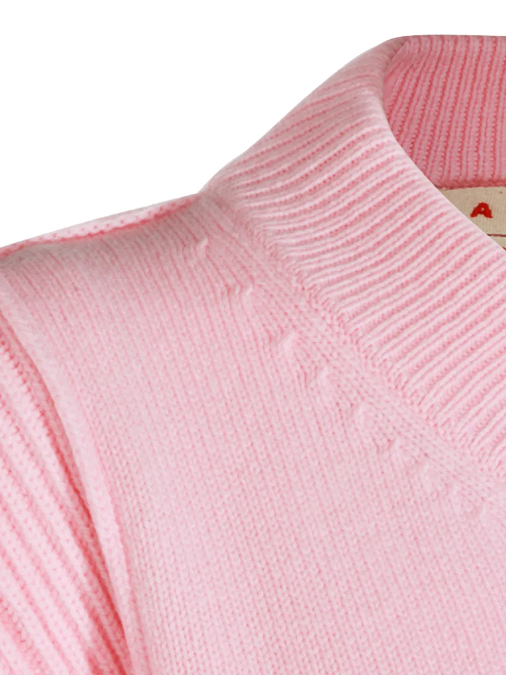 Marni Ribgebreide trui Roze