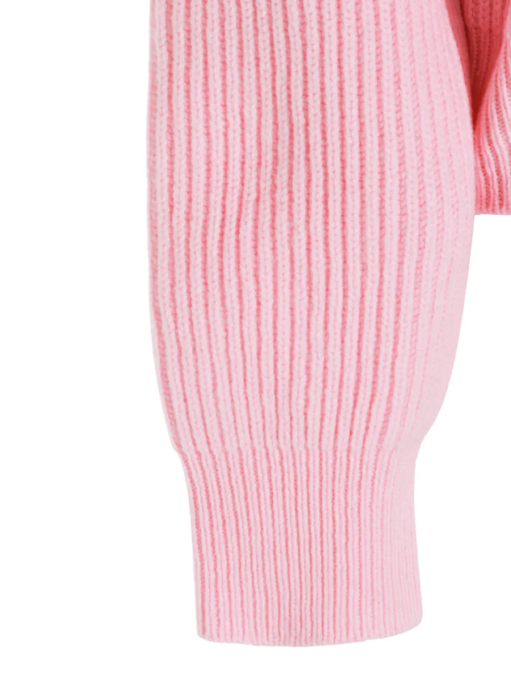 Marni Ribgebreide trui Roze
