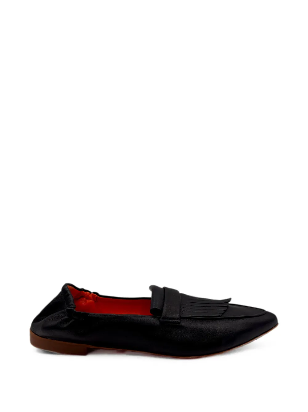 KROLL fringe-detail loafers - Schwarz