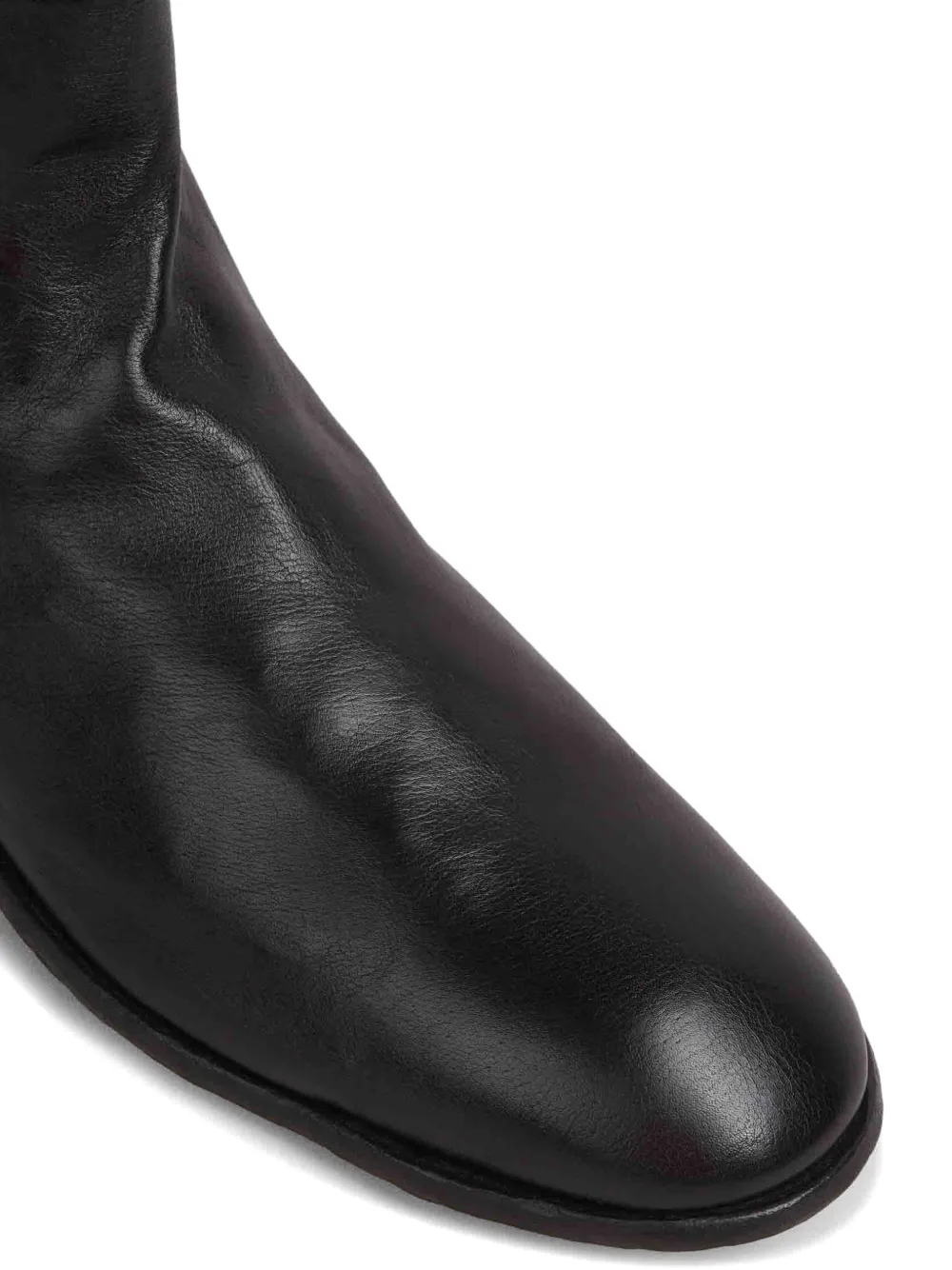 Officine Creative Solitude elasticated-side ankle boots Zwart