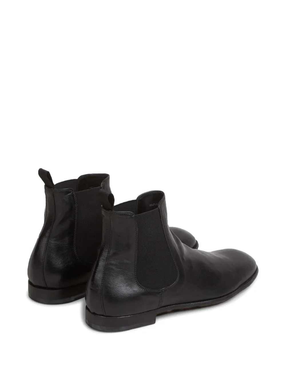 Officine Creative Solitude elasticated-side ankle boots Zwart