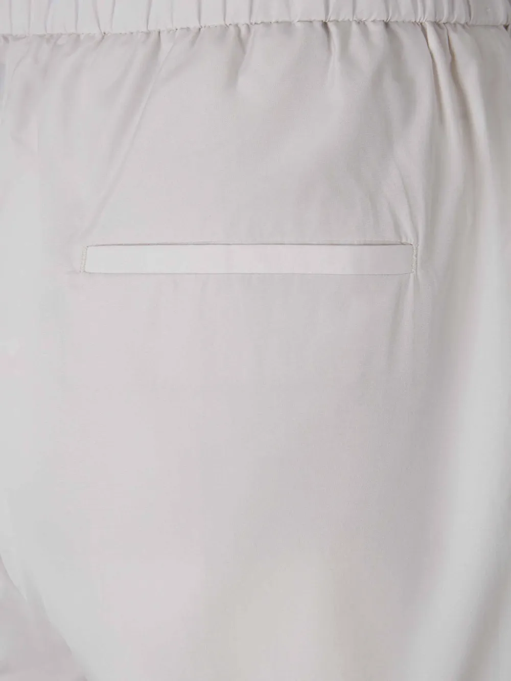 Peserico Plooibroek met elastische taille Wit
