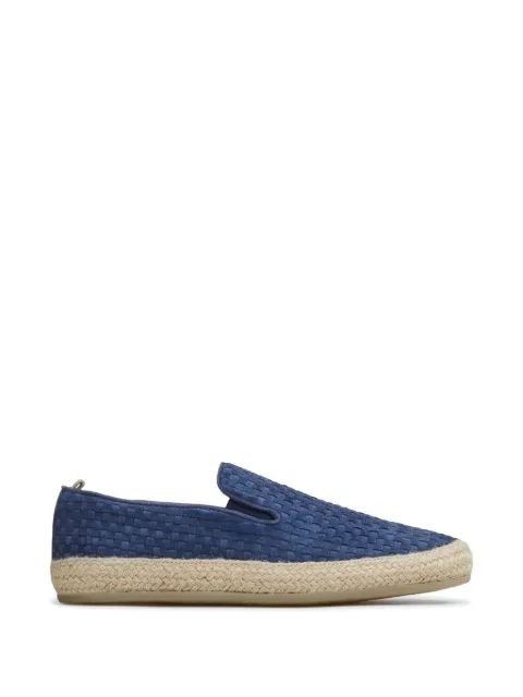 Officine Creative Bowline woven-effect slip-on shoes