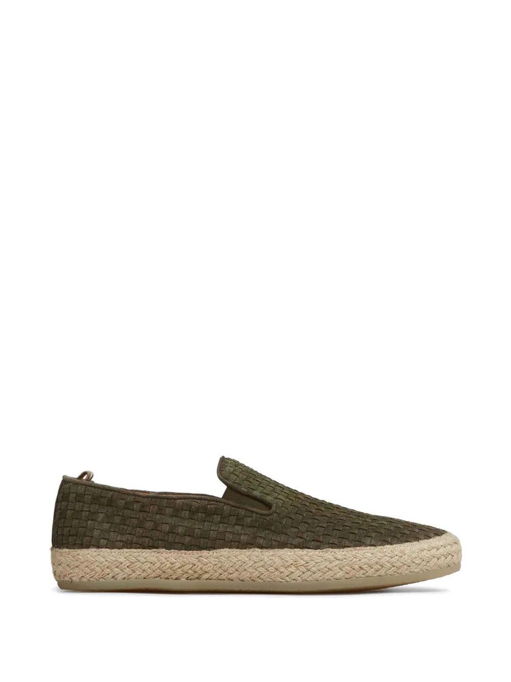 Officine Creative Bowline woven braided-midsole shoes - Grün