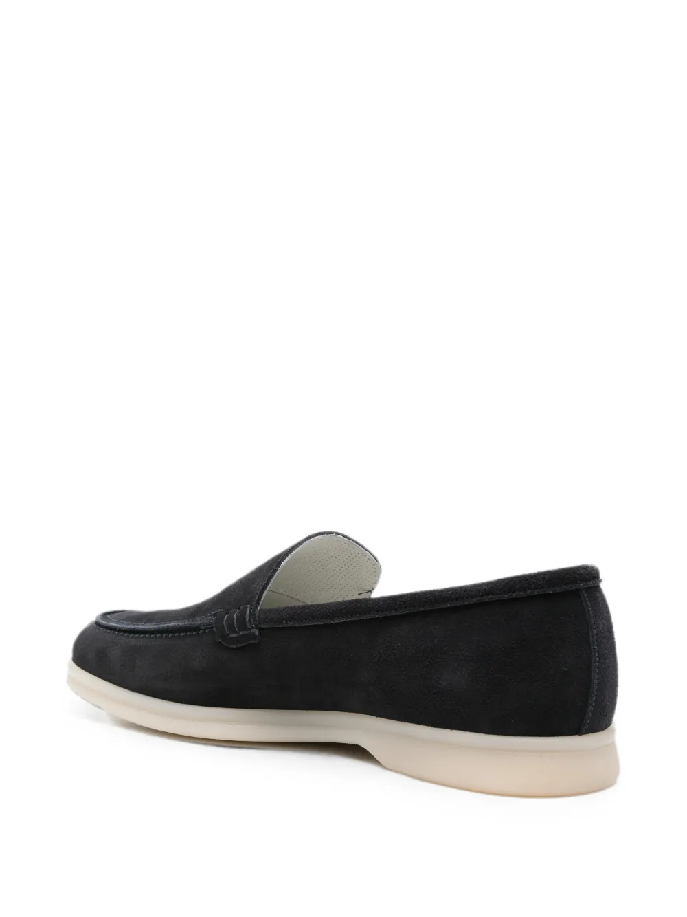 VELA SHOP Suède loafers Blauw