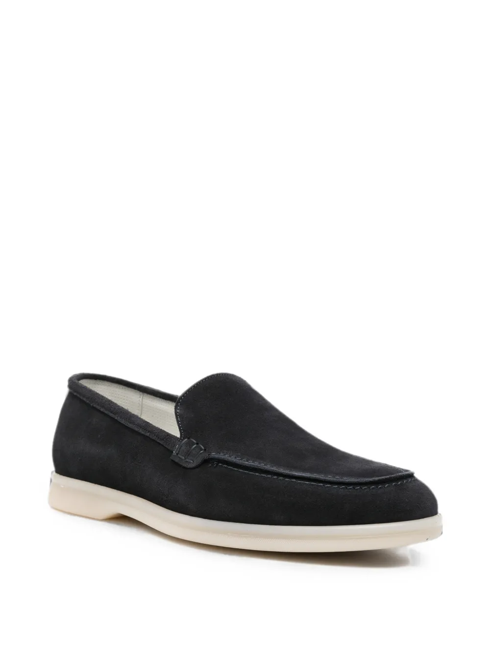 VELA SHOP Suède loafers Blauw