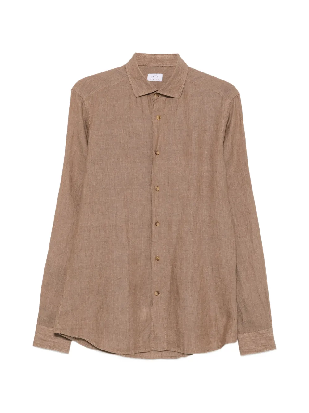 VELA SHOP ロングスリーブ シャツ | ブラウン | Image 1