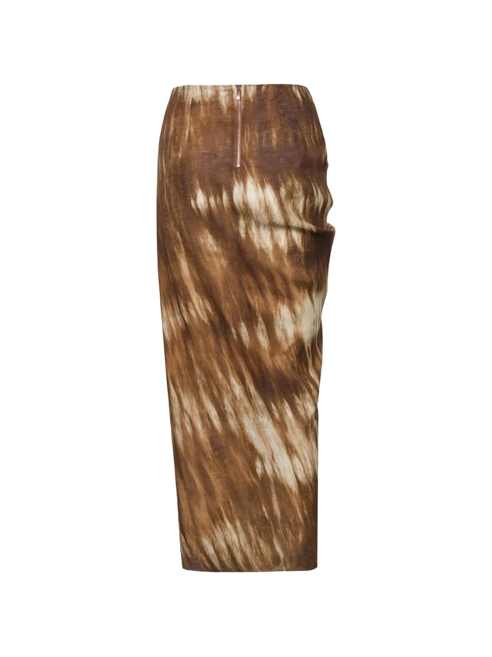 Expedition draped linen skirt from Johanna Ortiz