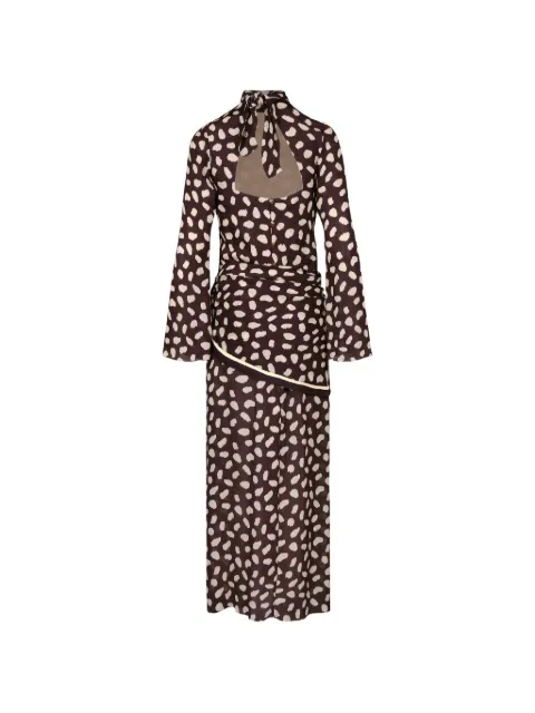 Johanna Ortiz Elegancia Gitana printed dress