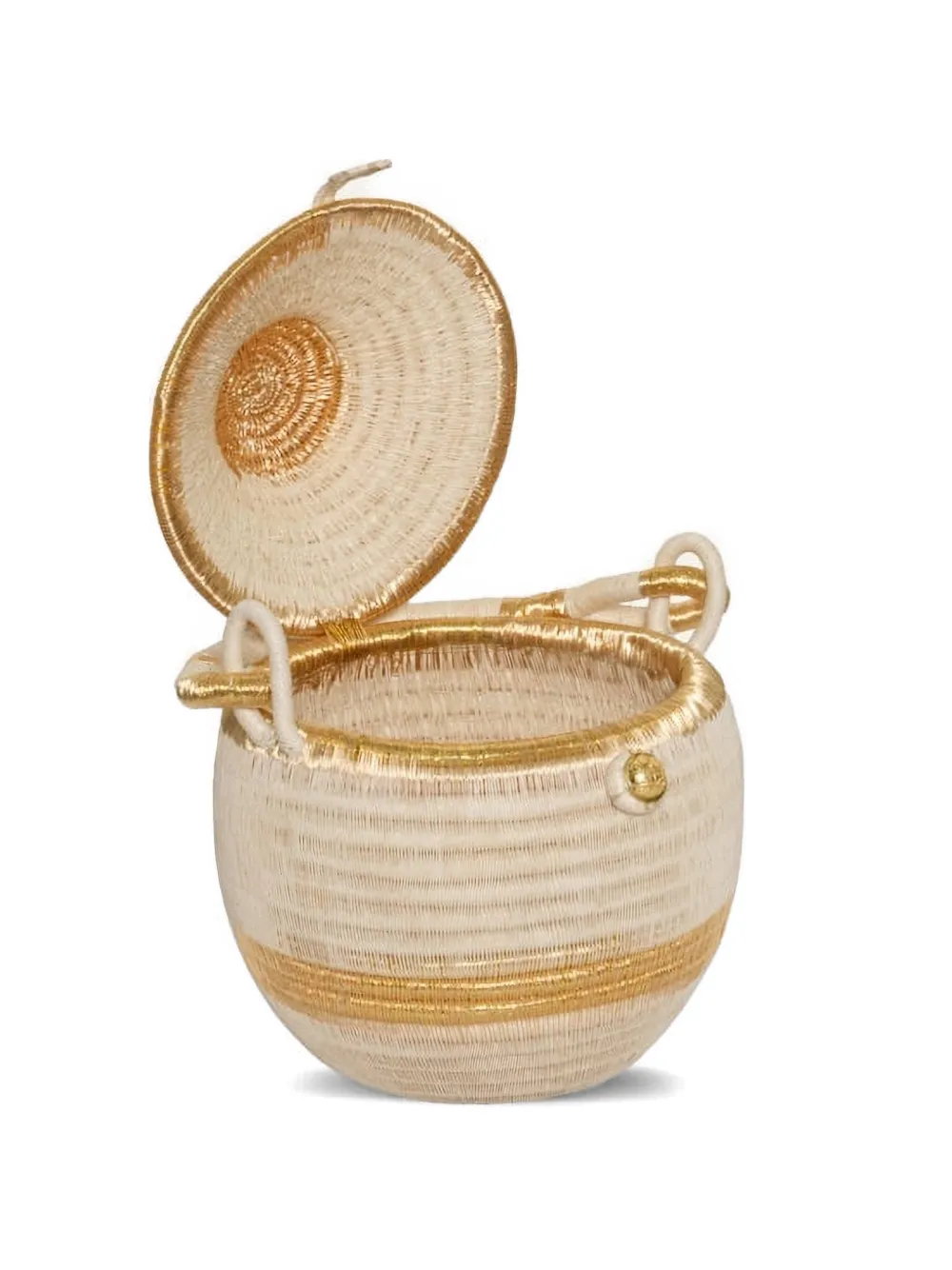 Johanna Ortiz Rooted Grace bucket bag - Toni neutri
